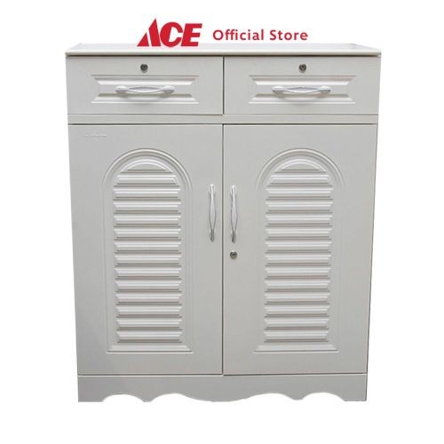 

Terlaris Ace - Masterspace Lemari 2 Pintu Dengan Laci - Putih