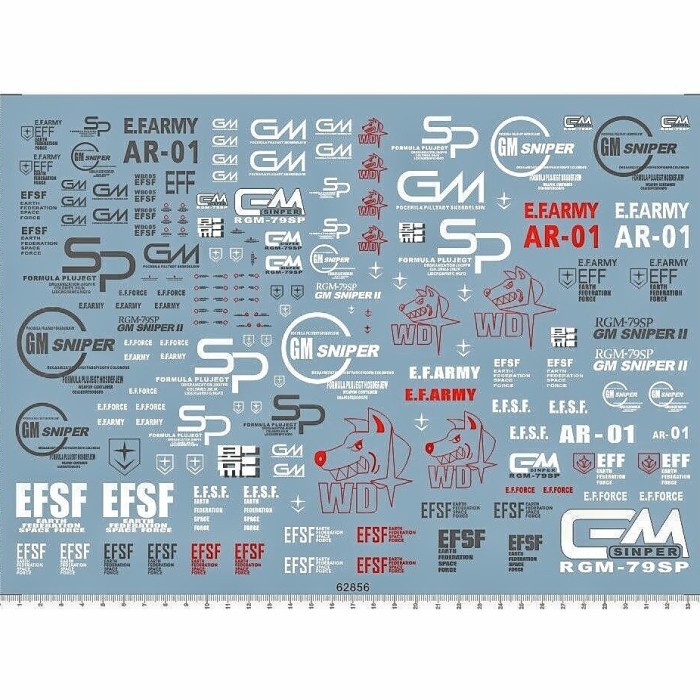 DISKON SPESIAL HG 1/144 RGM-79SP GM SNIPER II WATER DECAL TERBARU