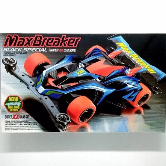 PROMO REP TAMIYA MINI 4WD MAX BREAKER BLACK SPECIAL MERK RUIZE TERMURAH