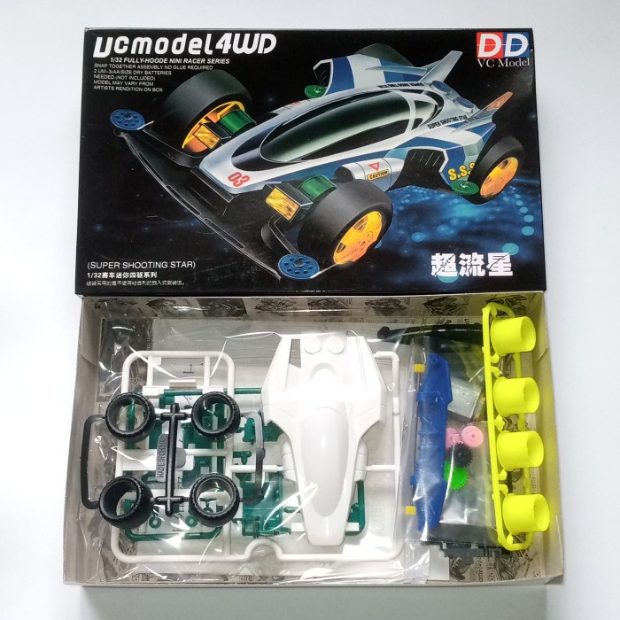 DISKON SPESIAL TAMIYA MINI 4WD MERK DD RUIZE SUPER SHOOTING STAR SUPER 1 CHASSIS TERMURAH