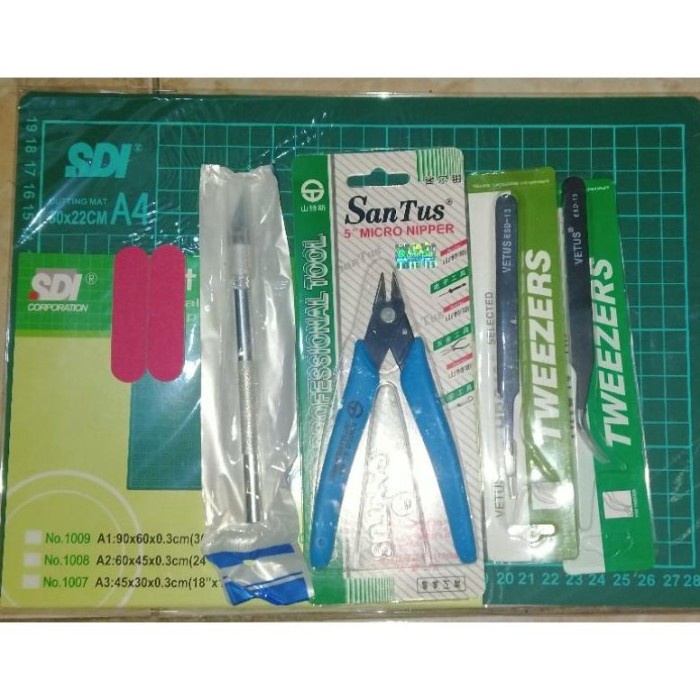 MUST HAVE GUNDAM HG RG MG SD TANG POTONG NIPPER PLASTIK TOOLSKIT GUNDAM TAMIYA TERMURAH