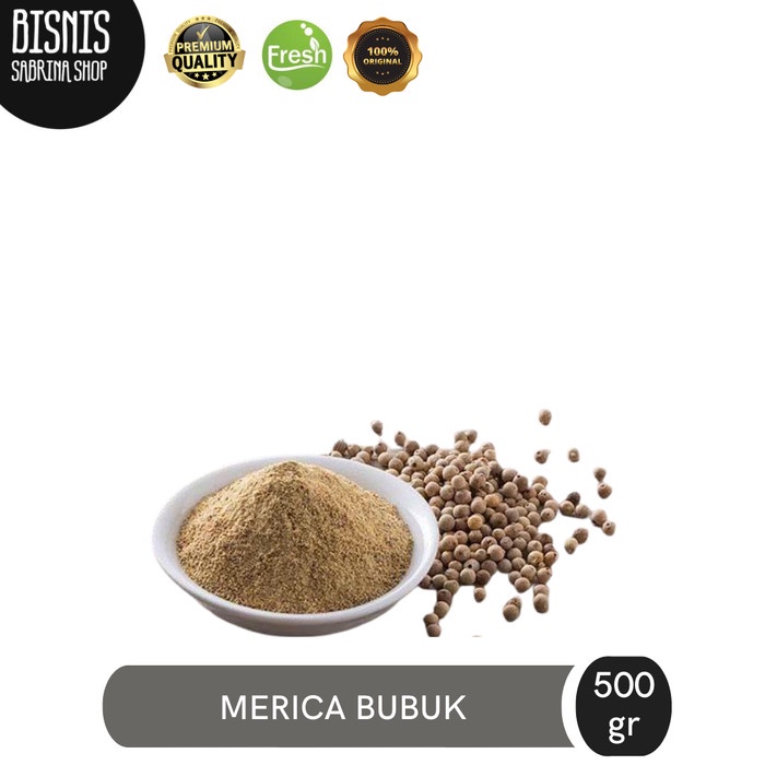 

Lada Bubuk Merica Bubuk Kualitas Terbaik 500Gr