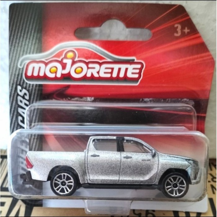 DISKON SPESIAL DIECAST TOYOTA HILUX SILVER MINIATUR TOYOTA HILUX SKALA TERLARIS