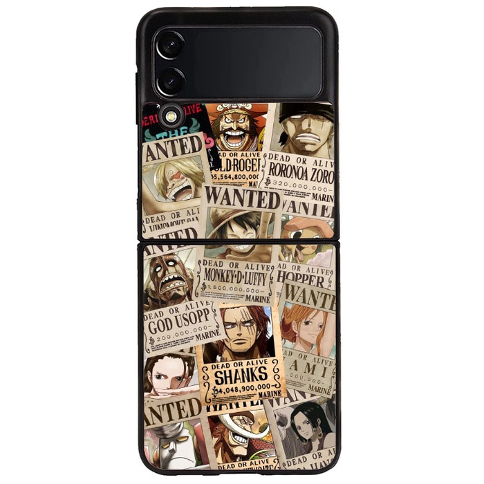Case Casing Softcase Hardcase Samsung Galaxy Z Flip 3 4 Z Fold 3 4 Wanted One Piece AO0061