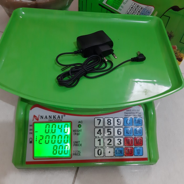 SALE Timbangan Buah 40kg Timbangan Digital Elektrik Nankai Murah 40 kg ebanawaasutrendy