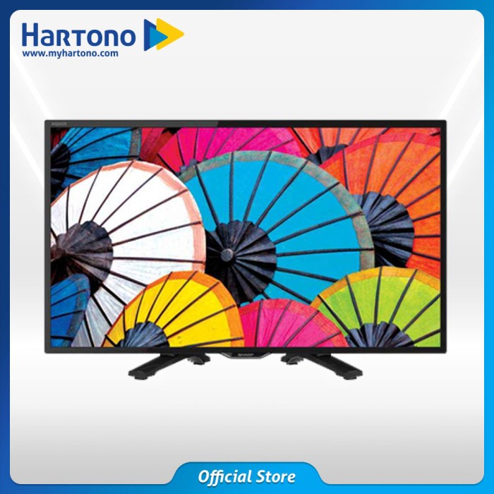 NEW SERIES SHARP 24 INCH LED TV 2T-C24DD1I ORIGINAL TERBARU