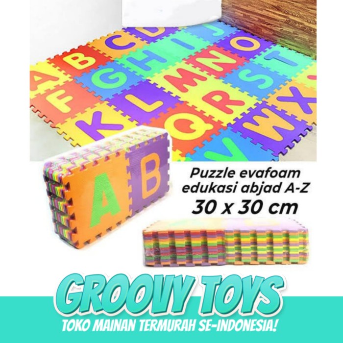Best Seller Matras Puzzle Lantai Abjad Abjad Puzzle Eva Mat Alphabet
