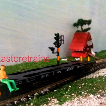 FLASH SALE MINIATUR KERETA API GERBONG DATAR TERBARU