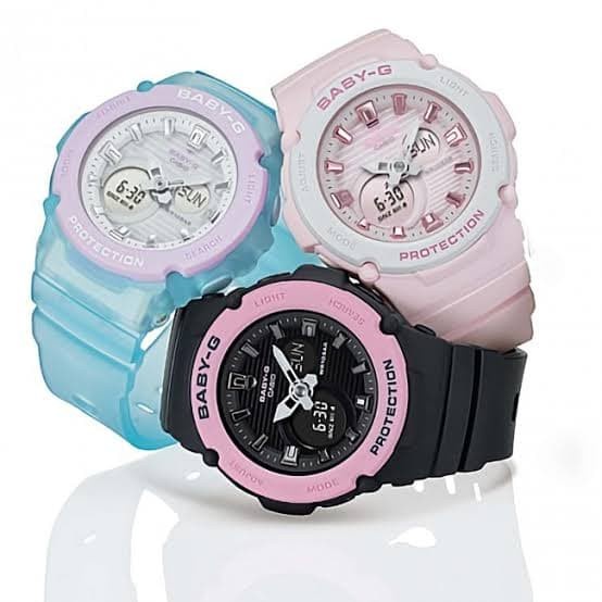 FLASH SALE CASIO BABY-G BGA-270-2ADR / BABYG BGA270-2A ORIGINAL & GARANSI TERLARIS