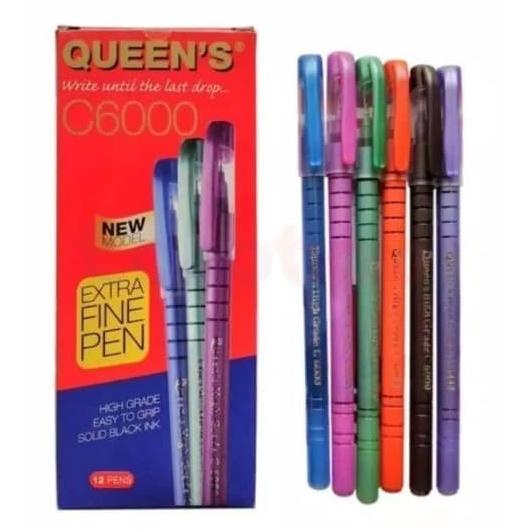

Pulpen / Pen Faster Queen C6000 [Lusin -12 Pcs]