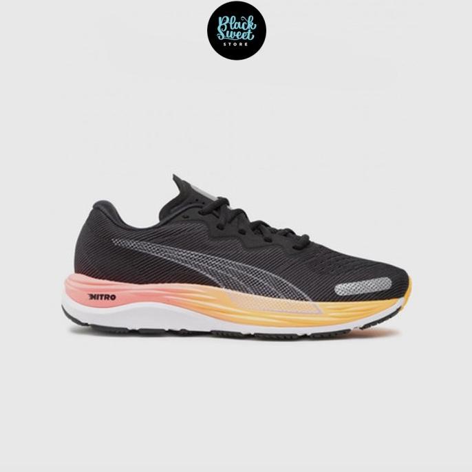 SEPATU LARI PUMA VELOCITY NITRO 2 BLACK SUNSET