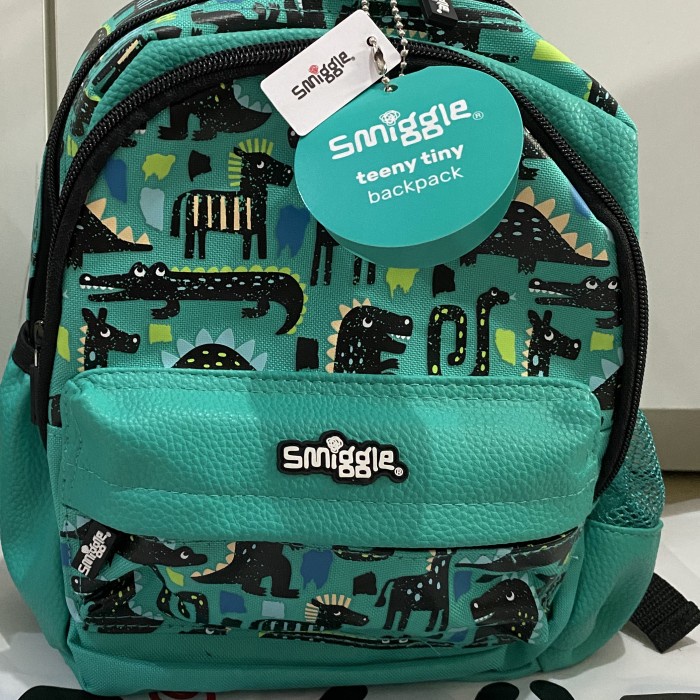 Smiggle Backpack Bag Teeny Tiny Budz Dino Tas Ransel Anak TK Original new