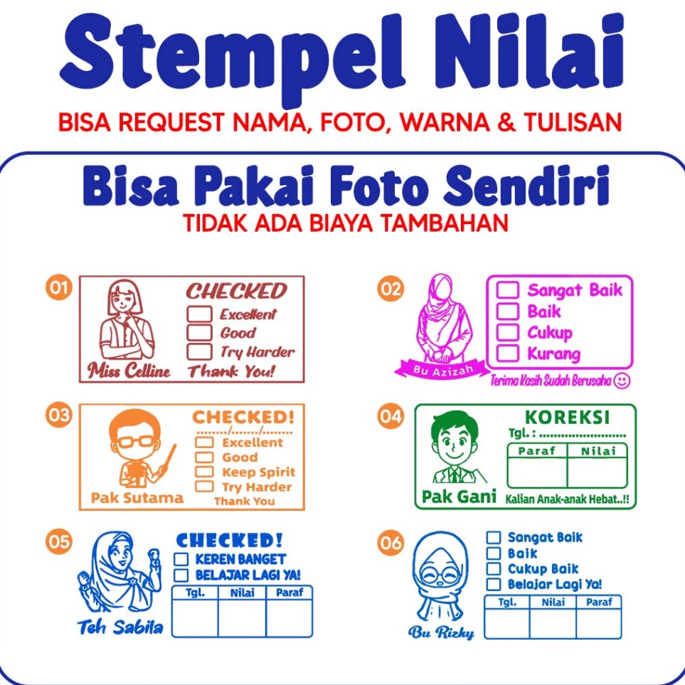 

PALING AMPUH✌️>>> STEMPEL REWARD MURAH / CETAK STEMPEL CHECKED PENILAIAN GURU TK SD PAUD ANAK / STEMPEL NILAI GURU CHECKED / STEMPEL GURU MURID