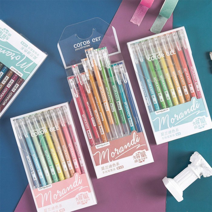 

Terlaris Morandi Real Colors Gel Pen Set 9Pc [Creativ]