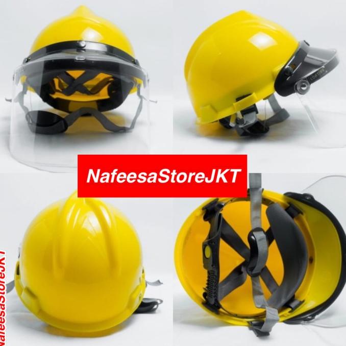 Ready COD  Helm Apd Faceshield | Helm Proyek Apd Faceshield