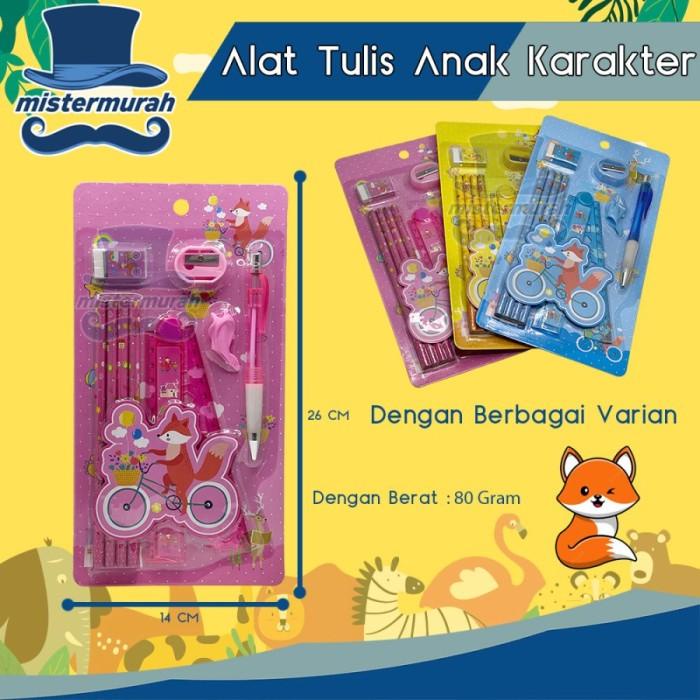 

PAKET ALAT TULIS SET ANAK KARAKTER PENSIL PEN SOUVENIR ULANG TAHUN ATK
