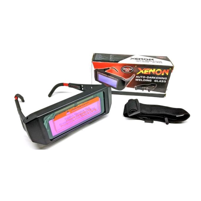 Ready COD  XENON Kacamata Las Otomatis Auto Darkening Kaca Mata Welding