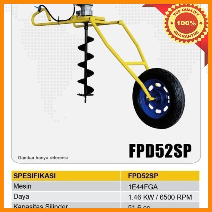 (JMO) MESIN BOR TANAH EARTH AUGER FIRMAN FPD52SP WITH DRILL 250MM 10INCH