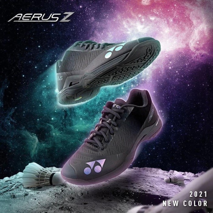 Terlaris Sepatu Yonex Aerus Z Dark Grey Aerusz Dark Grey Aerus Z Black Original