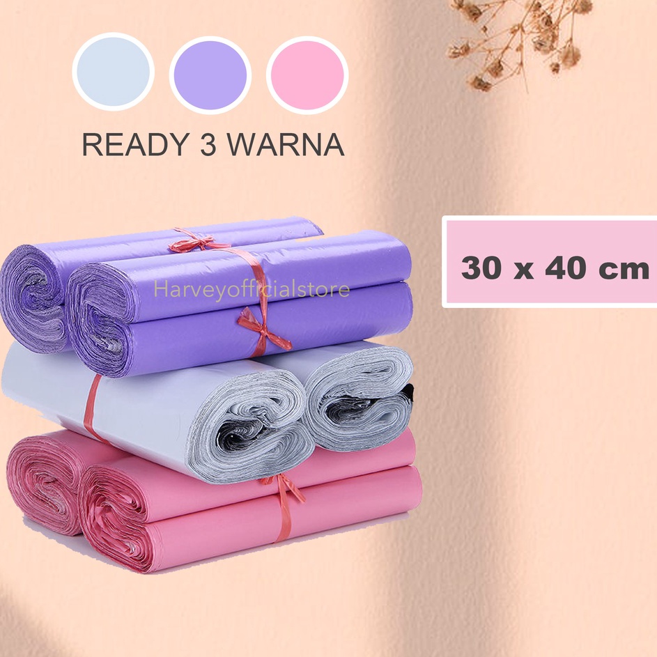 

Segera Miliki [30x40] PLASTIK PACKING POLYMAILER PLASTIC PACKING ONLINE SHOP POLY MAILER 100LEMBAR - PUTIH