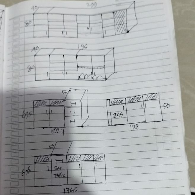 PROMO CUSTOM KITCHEN SET ATAS + BAWAH FULL ALUMINIUM+ACP PUTIH. JAGAKARSA. TERMURAH