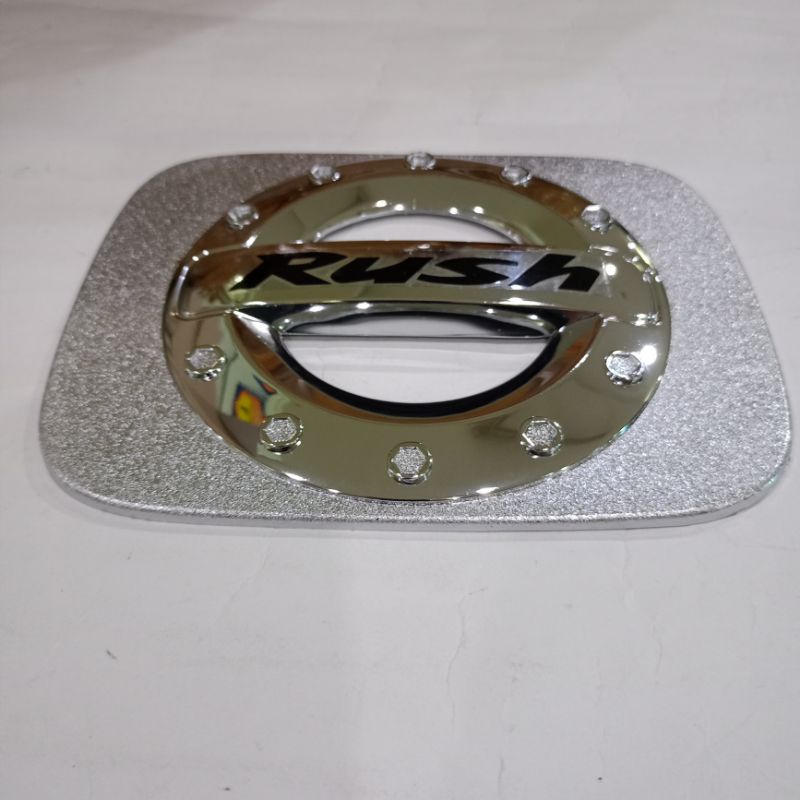 tank cover mobil rush lama sticker 2007-2017 tutup tangki bensin mobil rush lama sticker 2007-2017
