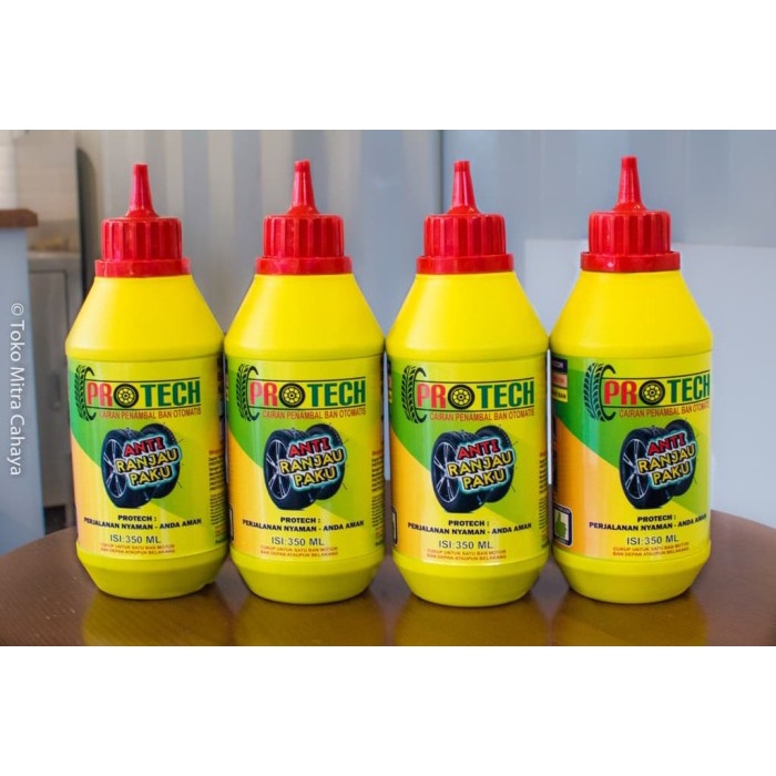 Cairan Tambal Ban Otomatis /Cairan Anti Bocor Ban Motor & Mobil Cairan
