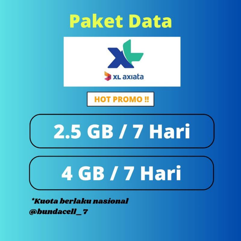 Paket data XL