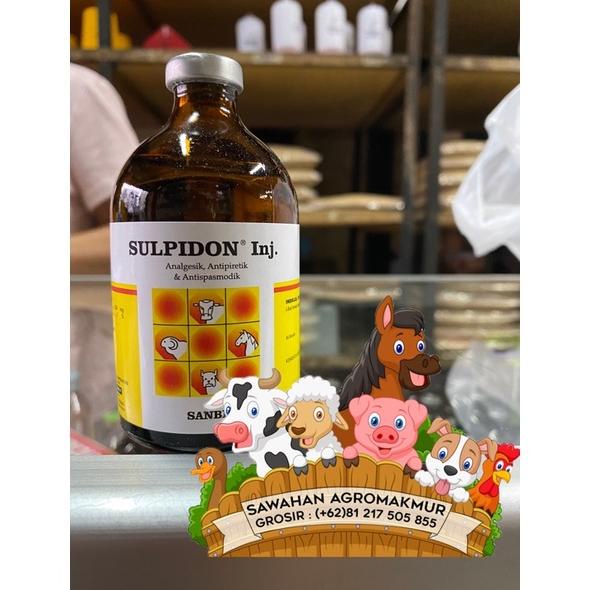 Grosir Analdon Pengganti Sulpidon Medipiron Injeksi 100Ml Anti Demam Anti Radang Sapi Kyx