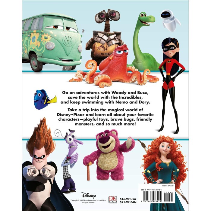 HOT SALE BUKU IMPORT - DISNEY PIXAR CHARACTER ENCYCLOPEDIA NEW EDITION TERMURAH