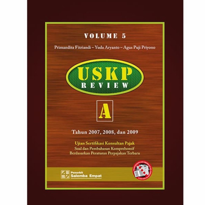 FLASH SALE BUKU USKP REVIEW A VOLUME 5 UJIAN SERTIFIKASI KONSULTAN PAJAK TERMURAH
