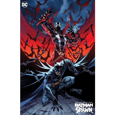 FLASH SALE BATMAN/SPAWN #1 (ONE SHOT) CVR F J. SCOTT CAMPBELL VARIANT TERMURAH