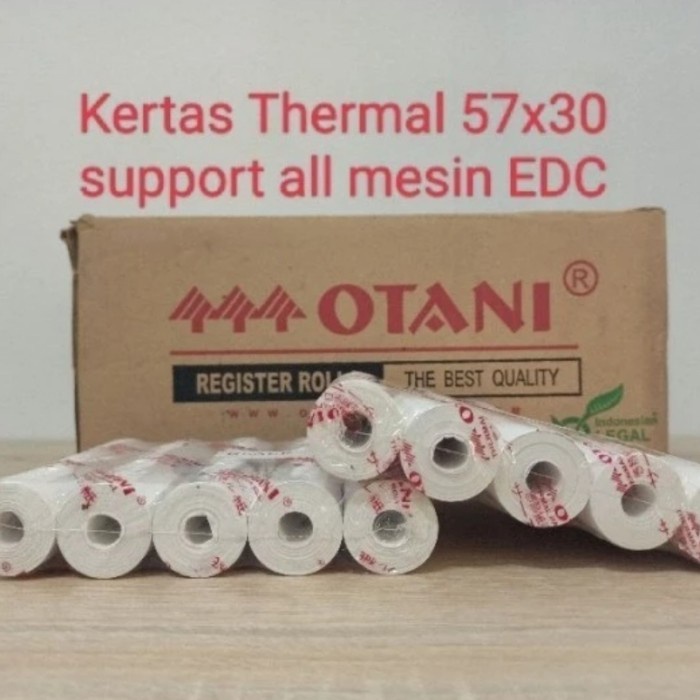 

Terlaris Kertas Termal 57X30 Otani Dengan Bluetooth