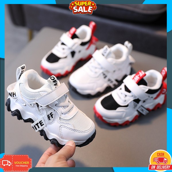 Premium Sapatu Cwo Sekola Original Spetu Anak Cowok Sekolah Kets Ringan Saat Dipakai Snekers Ank Kec