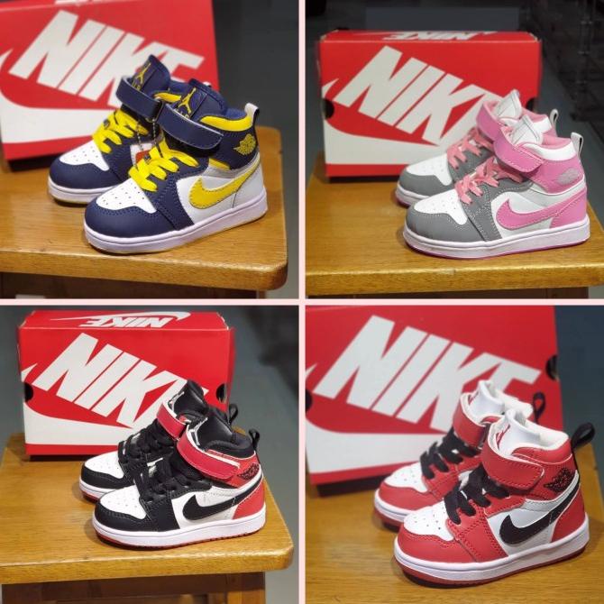 sepatu anak 1 tahun nike air jordan laki perempuan sneakers bayi 20-35