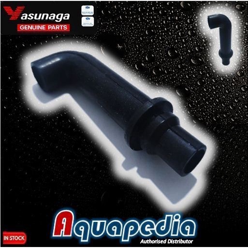 Karet L Tube Elbow Original Parts Yasunaga LP100H ORIGINAL