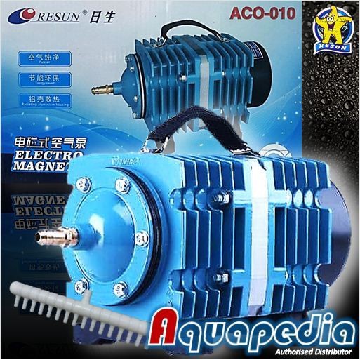 Resun ACO-010 Pompa Udara Air Pump Aluminium dan Karet