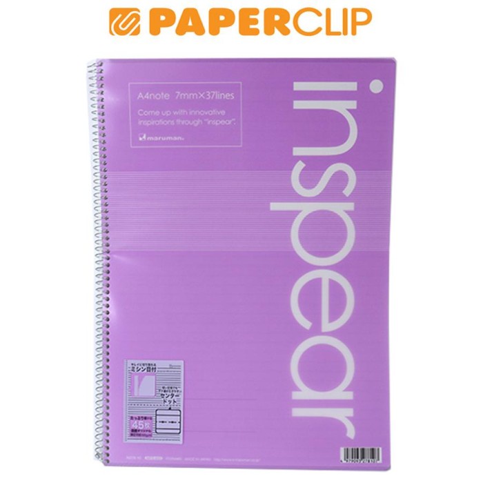 

Notebook Maruman Inspear A4 N278-10 Sp Purple