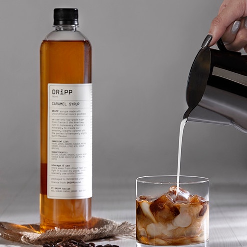 

Dripp Caramel Syrup ( Sirup Karamel )