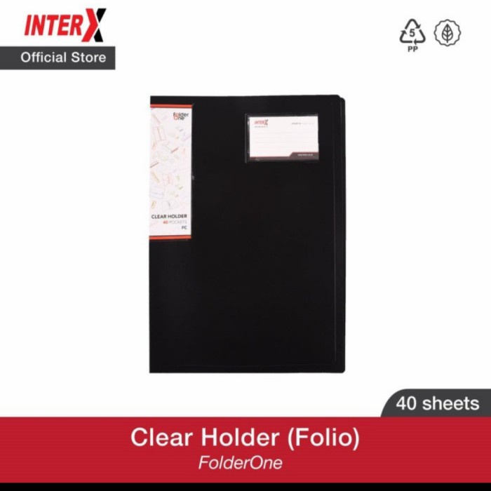 

Bestseller Clear Holder Folio 40 Pocket Folder One/Dokumen Keeper/ Display Album