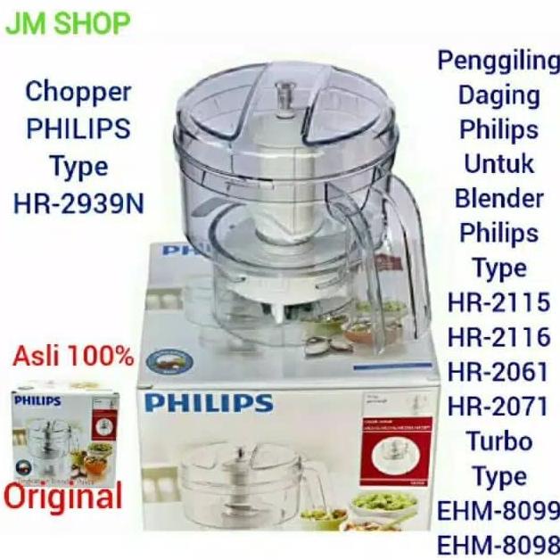 Chopper Penggiling Daging Philips HR2939 ORIGINAL