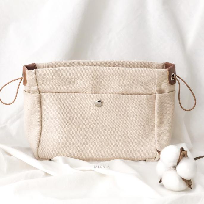 MIKAIA - NARA Canvas Bag Organizer - Organiser Inner Dalaman Tas