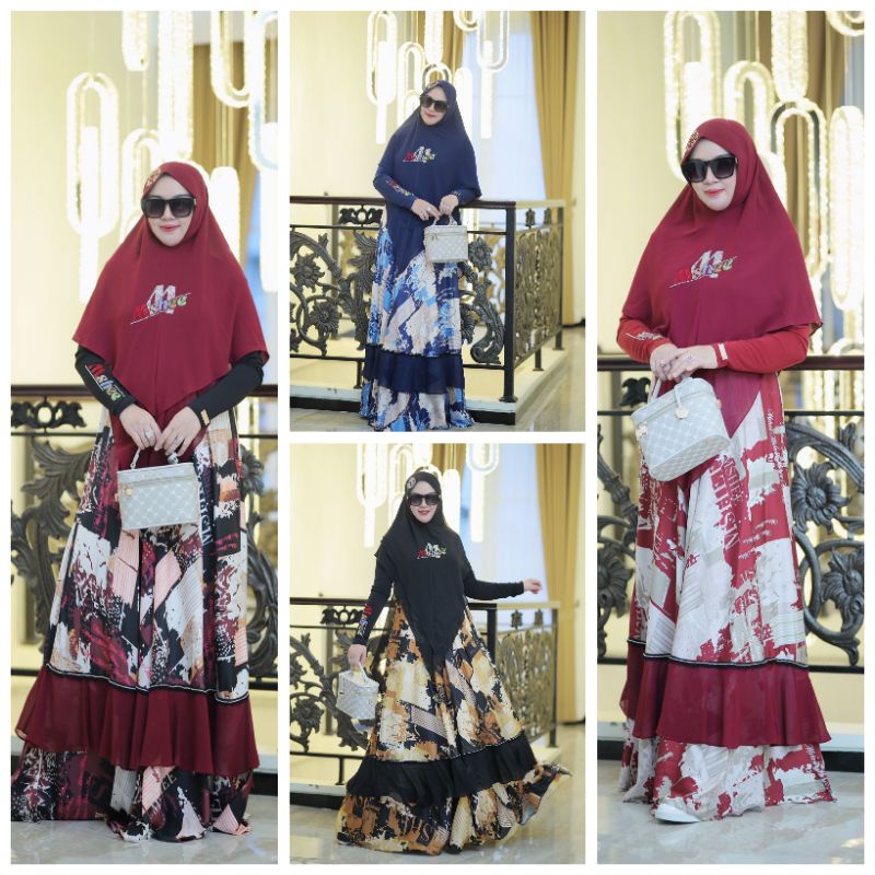 gamis Titi Kamal set syar'i by mshee