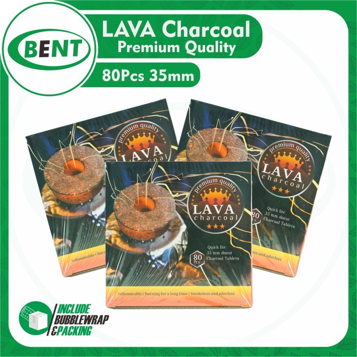 

Terlaris Lava Charcoal 35 Mm 80 Pcs (Arang Magic)
