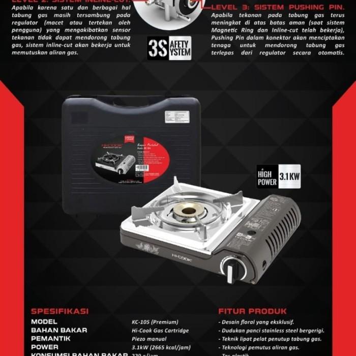 KOMPOR PORTABLE HI-COOK