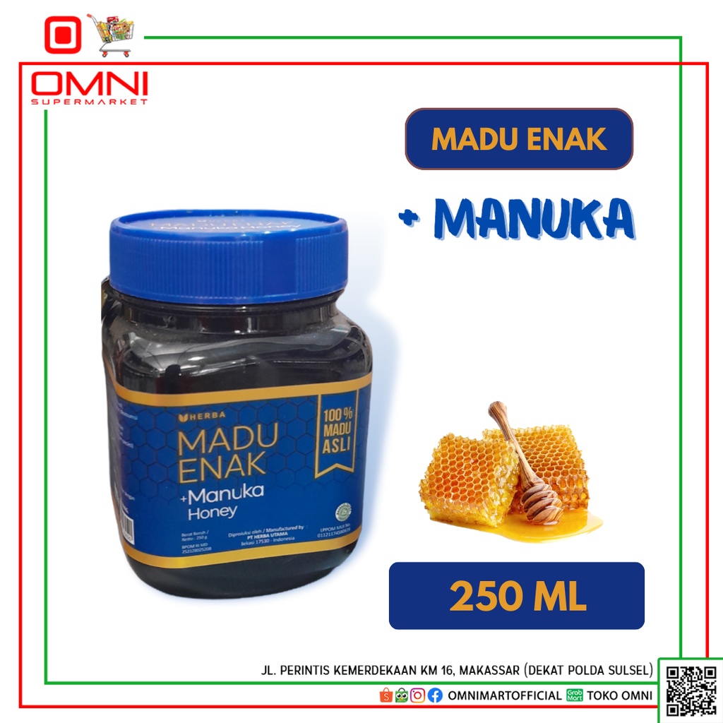 

Madu Enak Manuka Botol 250g
