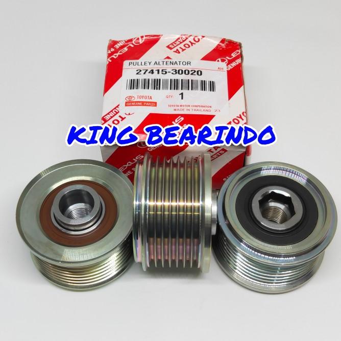 Belt Mobil Pully Pulley Alternator Innova Diesel Hilux Diesel Fortuner Diesel
