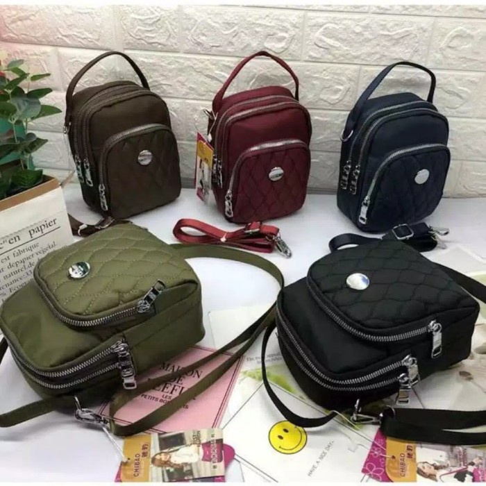 PROMO SLING BAG CHI-BAO Y332-8 ORI / TAS SELEMPANG WANITA CHIBAO 2 IN 1 SUPE TERLARIS