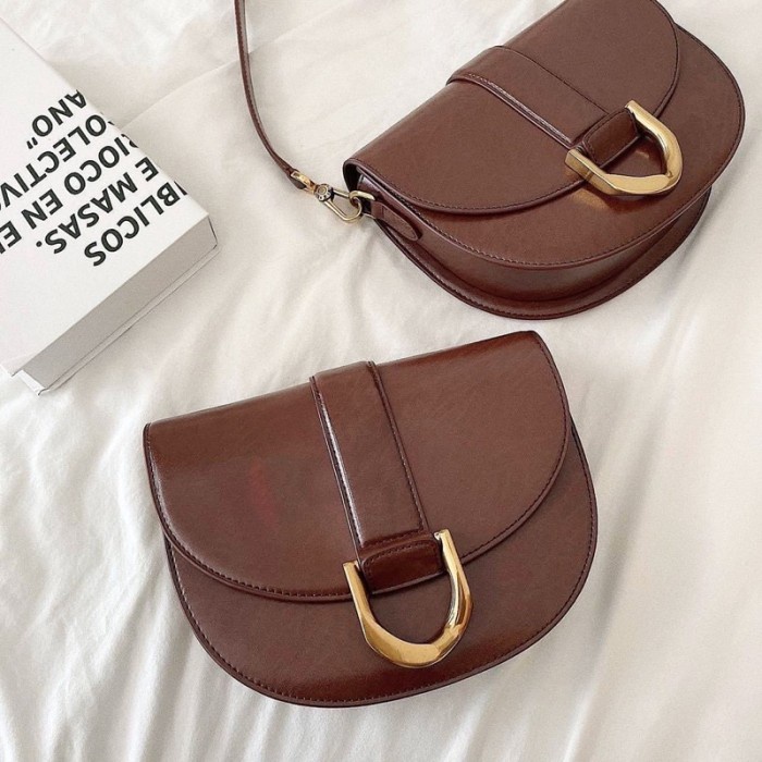 DISKON SPESIAL TAS WANITA GABINE MINI SADDLE BAG TERLARIS