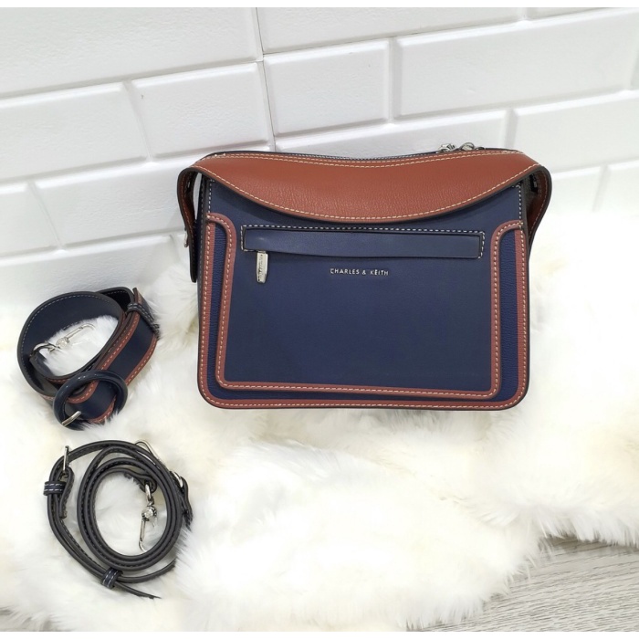 HOT SALE TAS MURAH WANITA PEREMPUAN CK CH*RLES N KEITH 598 FRONT FLAP BAG ORI TERMURAH